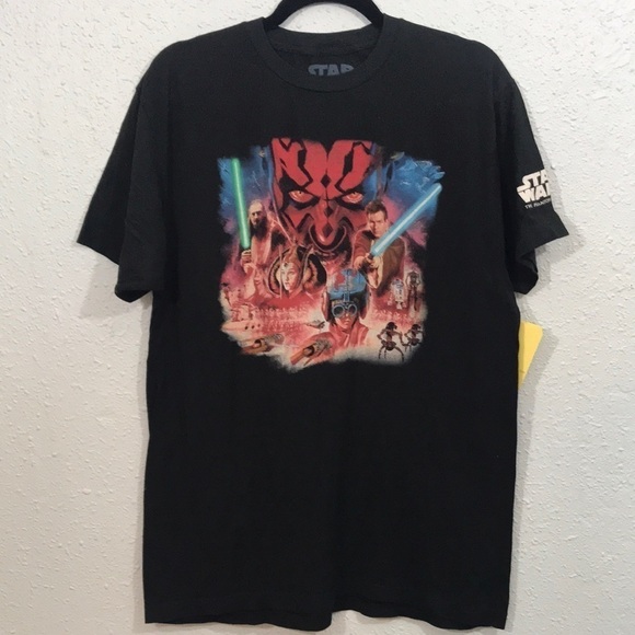 Disney Employee Exclusive NWT Star Wars “The Phantom Menace” T-Shirt size M - Picture 1 of 10